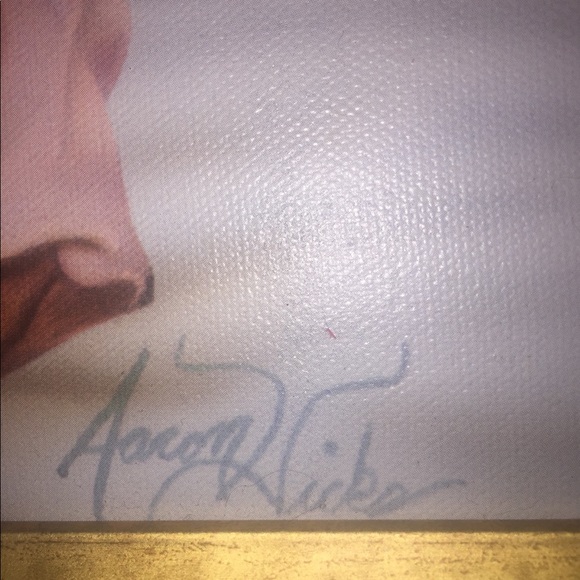 Aaron Hicks Certified & Numbered Oil Canvas Framed - Picture 2 of 3